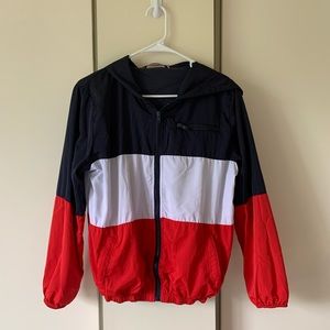 Brandy Melville Red Blue White Jacket
